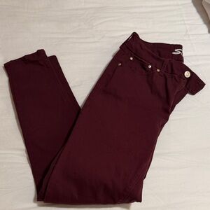 Seven7 Deep Red Trousers